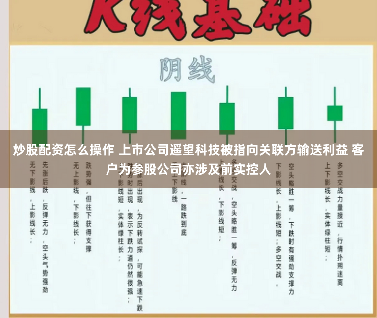 炒股配资怎么操作 上市公司遥望科技被指向关联方输送利益 客户为参股公司亦涉及前实控人