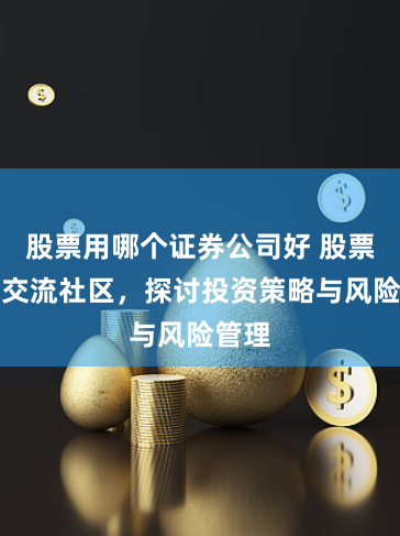 股票用哪个证券公司好 股票配资交流社区，探讨投资策略与风险管理