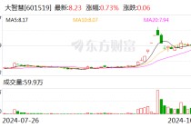 大智慧：实控人张长虹拟将所持公司5.0003%股份协议转让给嘉亿1号基金