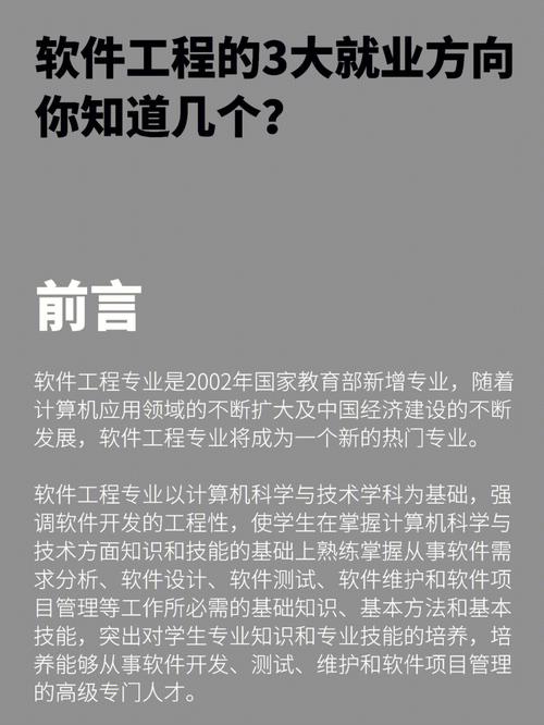 软件工程大数据方向（软件工程大数据方向学什么）  第1张